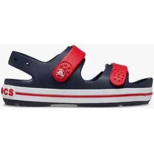 Crocs 209423-4OT KIDS CROCBAND CRUISER Sandals Navy/Varsity Red - Blue - Size: UK 6 teens Crocs 209423-4OT KIDS CROCBAND CRUISER Sandals Navy/Varsity Red - Blue - Size: UK 6 teens