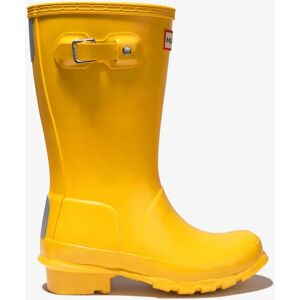 Girl's Hunter Kids Original Gloss Wellington Boots in Yellow - Size: 1 (older) Girl's Hunter Kids Original Gloss Wellington Boots in Yellow - Size: 1 (older)