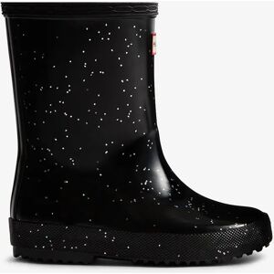 Girl's Hunter Kids First Giant Glitter Wellington Boots in Black - Size: EU 31 uk 1 Girl's Hunter Kids First Giant Glitter Wellington Boots in Black - Size: EU 31 uk 1