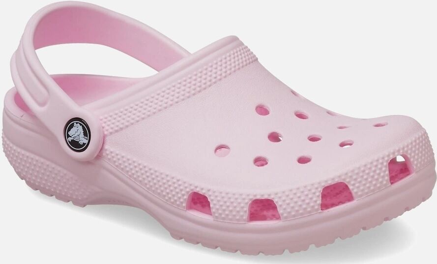 Girl's Crocs Toddler Classic Croslite Rubber Pink Milk Loafers - Size: UK 7 / eu 23-24 / us c7