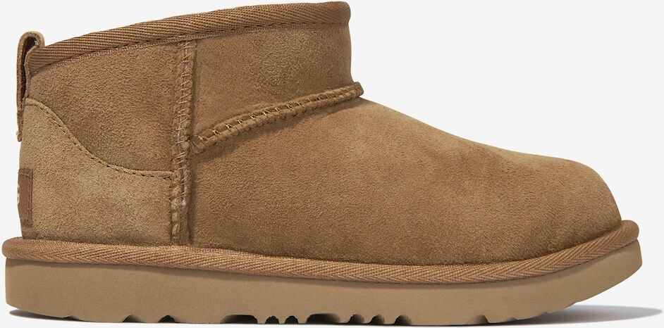 Girl's UGG Kids Classic Ultra Mini Boots in Brown - Size: EU 32.5 us 1