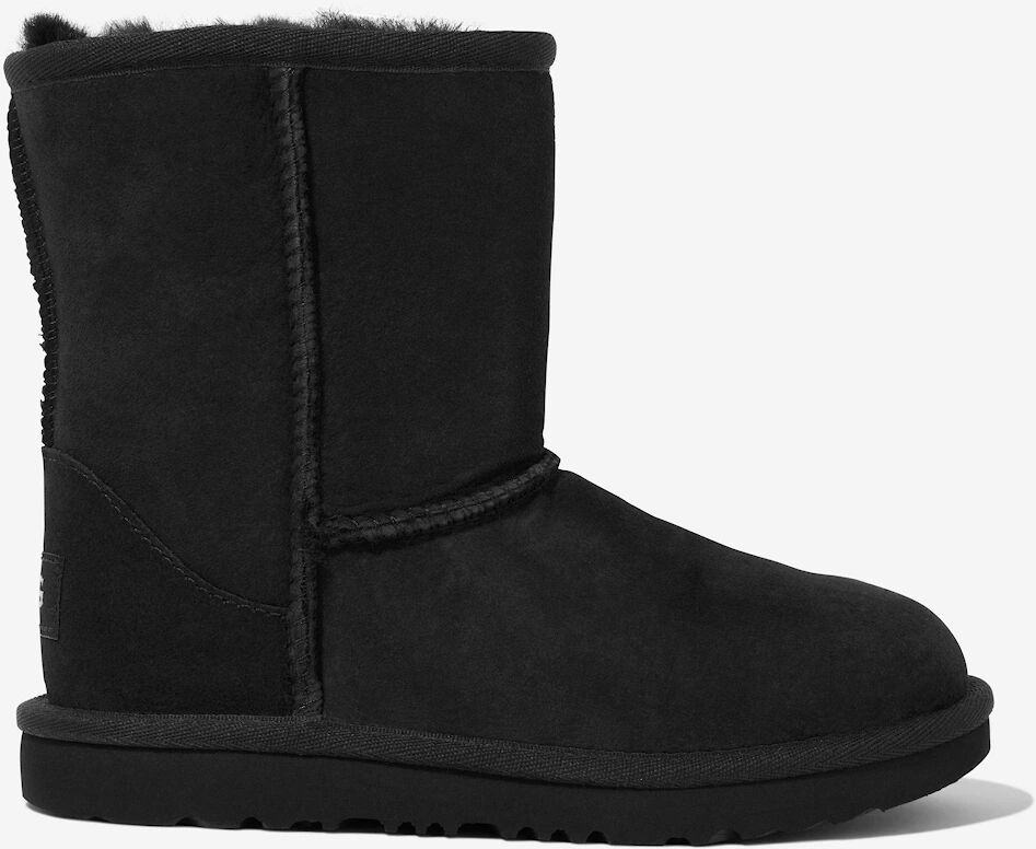 UGG Kids Sheepskin Classic II Boots - Black - Size: EU 28.5 us 11