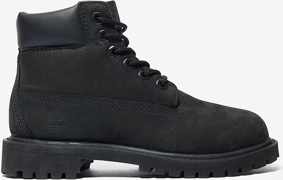 Timberland Kids Premium 6 Inch Lace Up Waterproof Boots in Black - Size: EU 28 uk 10 us 10.5
