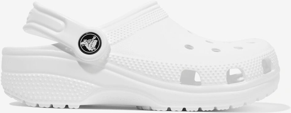 Boy's Crocs Kids Classic Clog in White - Size: EU 37 - 38 uk 5 us 5