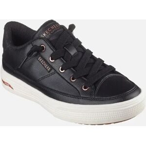 Women's Skechers Women's Arch Fit Arcade On My Way Shoe in Black - Size: 3