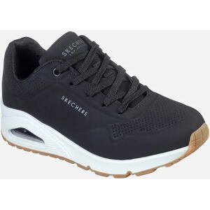 Women's Skechers Women's Uno - Stand on Air Trainer in Black - Size: 5 Women's Skechers Women's Uno - Stand on Air Trainer in Black - Size: 5