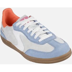 Women's Skechers Hotshot For The Win Leather Women's Light Blue/Multi Trainers - Size: 4 Women's Skechers Hotshot For The Win Leather Women's Light Blue/Multi Trainers - Size: 4