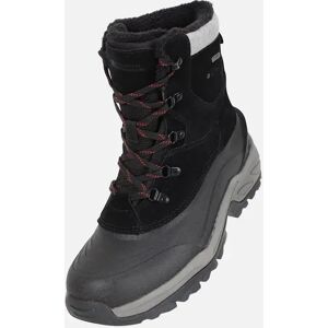 Men's Mountain Warehouse Mens Snowdon Extreme Suede Snow Boots - Black - Size: 8 Men's Mountain Warehouse Mens Snowdon Extreme Suede Snow Boots - Black - Size: 8
