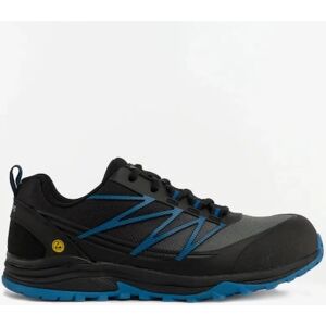 Men's Skechers Work 200046EC PUXAL Mens Safety Trainers Black/Blue - Size: 8 Men's Skechers Work 200046EC PUXAL Mens Safety Trainers Black/Blue - Size: 8