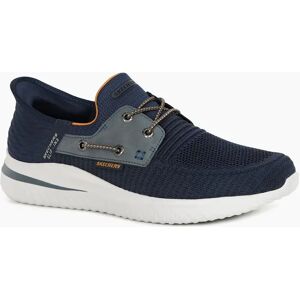 Skechers Men's Delson 3.0 Roth Slip In Mens Trainers - Navy - Size: 8 Skechers Men's Delson 3.0 Roth Slip In Mens Trainers - Navy - Size: 8