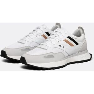 Hugo Boss Men's BOSS Orange Jonah Mens Running Style Trainers With EVA Rubber Outsole NOS - White 100 - Size: 8 Hugo Boss Men's BOSS Orange Jonah Mens Running Style Trainers With EVA Rubber Outsole NOS - White 100 - Size: 8