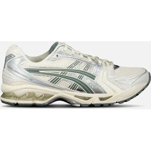 Men's Asics GEL KAYANO 14 Trainers Birch, Silver & Green - White - Size: 8.5 Men's Asics GEL KAYANO 14 Trainers Birch, Silver & Green - White - Size: 8.5