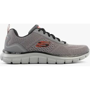 Men's Skechers 232758/CCOR TRACK - LESHUR Mens Trainers Charcoal/Orange - Grey - Size: 7.5 Men's Skechers 232758/CCOR TRACK - LESHUR Mens Trainers Charcoal/Orange - Grey - Size: 7.5
