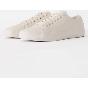 Hugo Boss Men's BOSS Orange Aiden Tenn Mens Low Top Trainers in Grained Faux Leather - Light Beige 275 - White - Size: 8 Hugo Boss Men's BOSS Orange Aiden Tenn Mens Low Top Trainers in Grained Faux Leather - Light Beige 275 - White - Size: 8