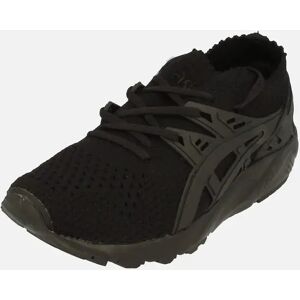 Men's Asics Gel-Kayano Trainer Knit Mens H705N 9090 - Black - Size: 7.5 Men's Asics Gel-Kayano Trainer Knit Mens H705N 9090 - Black - Size: 7.5
