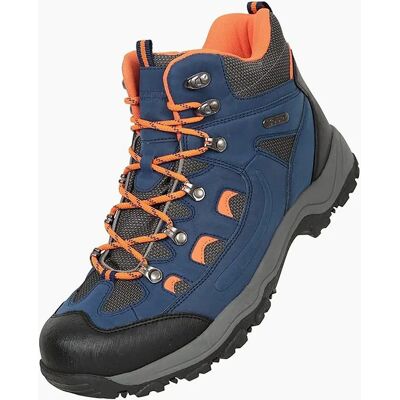 Mountain Warehouse Adventurer Waterproof Hiking Boots - Blue - Size 8 Mountain Warehouse Adventurer Waterproof Hiking Boots - Blue - Size 8