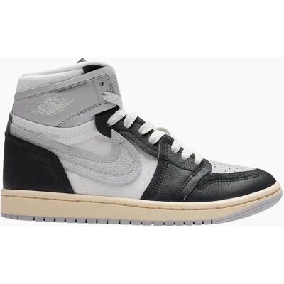Women's Nike Air Jordan 1 Mm High Black Trainers - Grey - Size: 4.5 Women's Nike Air Jordan 1 Mm High Black Trainers - Grey - Size: 4.5