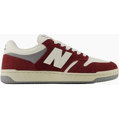 Men's NEW BALANCE 480 TRAINER CLASSIC CRIMSON/SEA SALT - Red - Size: 9 Men's NEW BALANCE 480 TRAINER CLASSIC CRIMSON/SEA SALT - Red - Size: 9