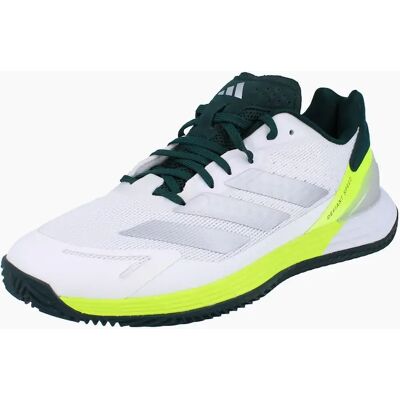 Men's Adidas Defiant Speed 2 M Cl Mens Tennis Shoes JH5140 - White - Size: 8.5 Men's Adidas Defiant Speed 2 M Cl Mens Tennis Shoes JH5140 - White - Size: 8.5