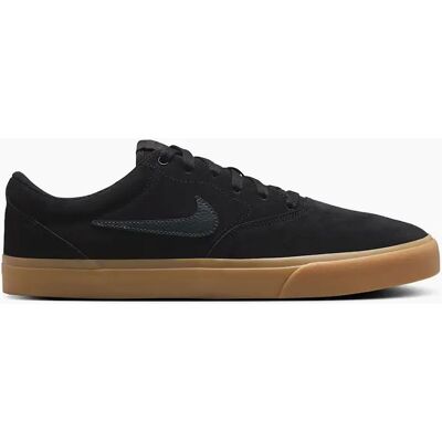 Nike Boy's Charge Suede Lace Up Skate Shoes - Black - Size: 4 36.5 Nike Boy's Charge Suede Lace Up Skate Shoes - Black - Size: 4 36.5