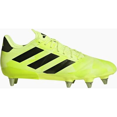 Adidas Men's Kakari RS Rugby Lace Up Flat Boots - Green/Yellow - Size: 8.5 42.7 Adidas Men's Kakari RS Rugby Lace Up Flat Boots - Green/Yellow - Size: 8.5 42.7