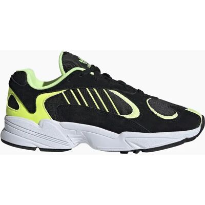 Adidas Men's Yung 1 Lace Up Road Shoes - Black - Size: 9.5 Adidas Men's Yung 1 Lace Up Road Shoes - Black - Size: 9.5
