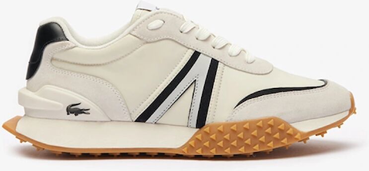 Men's Lacoste Men's L-Spin Deluxe Tonal Trainers - White - Size: 8