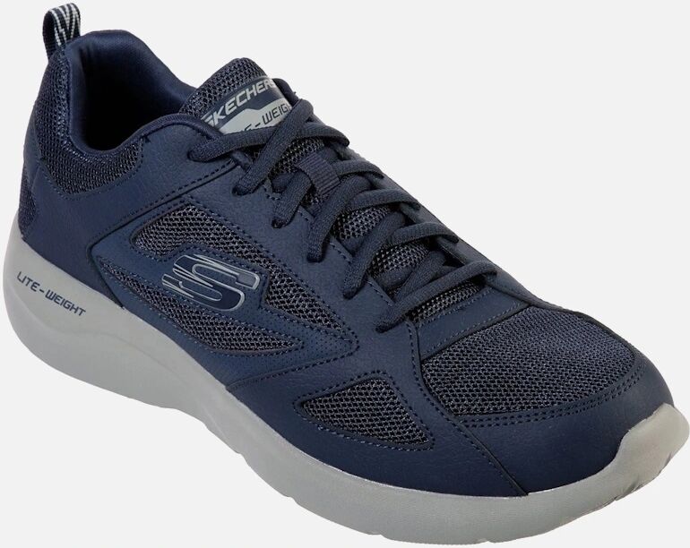 Men's Skechers Men's Dynamight 2.0 Lace Up Memory Foam Trainer in Navy - Size: 8