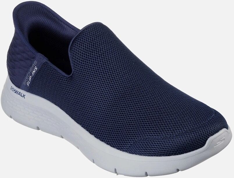 Skechers Go Walk Men's Skechers Mens Go Walk Flex No Hands Trainers - Navy - Size: 11