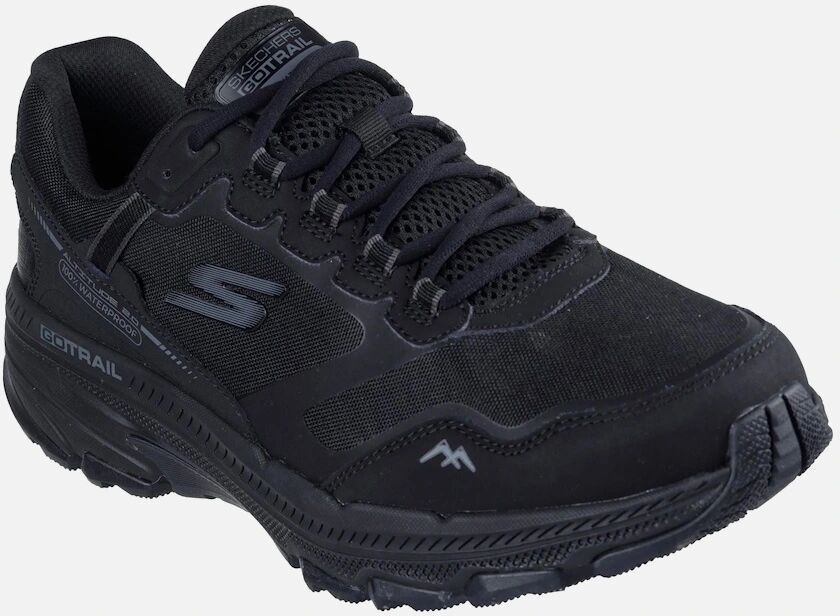 Men's Skechers Performance GO RUN Trail Altitude 2.0 Leather Men's Black Hiking Boots - Size: 11