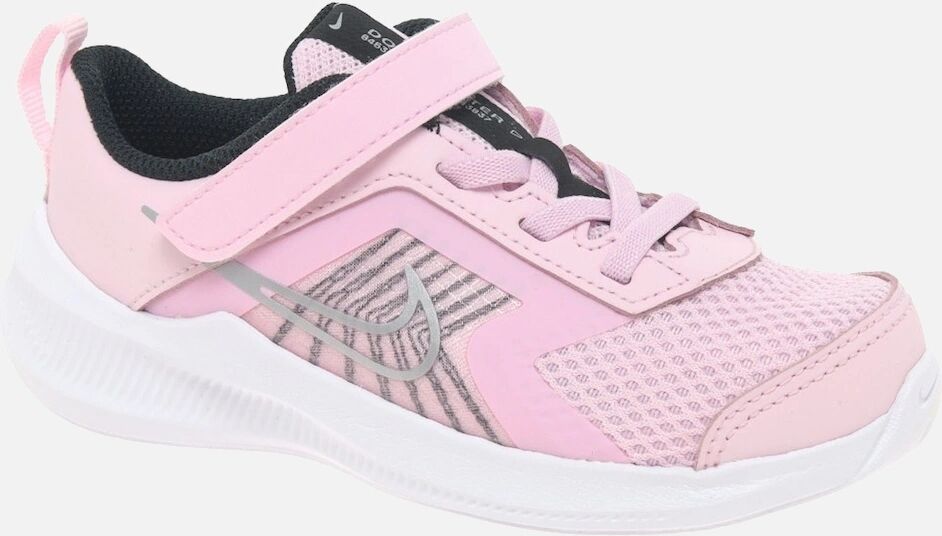 Nike Girl's Downshifter II Girls Toddler Trainers - Pink Foam Silver - Size: 8.5