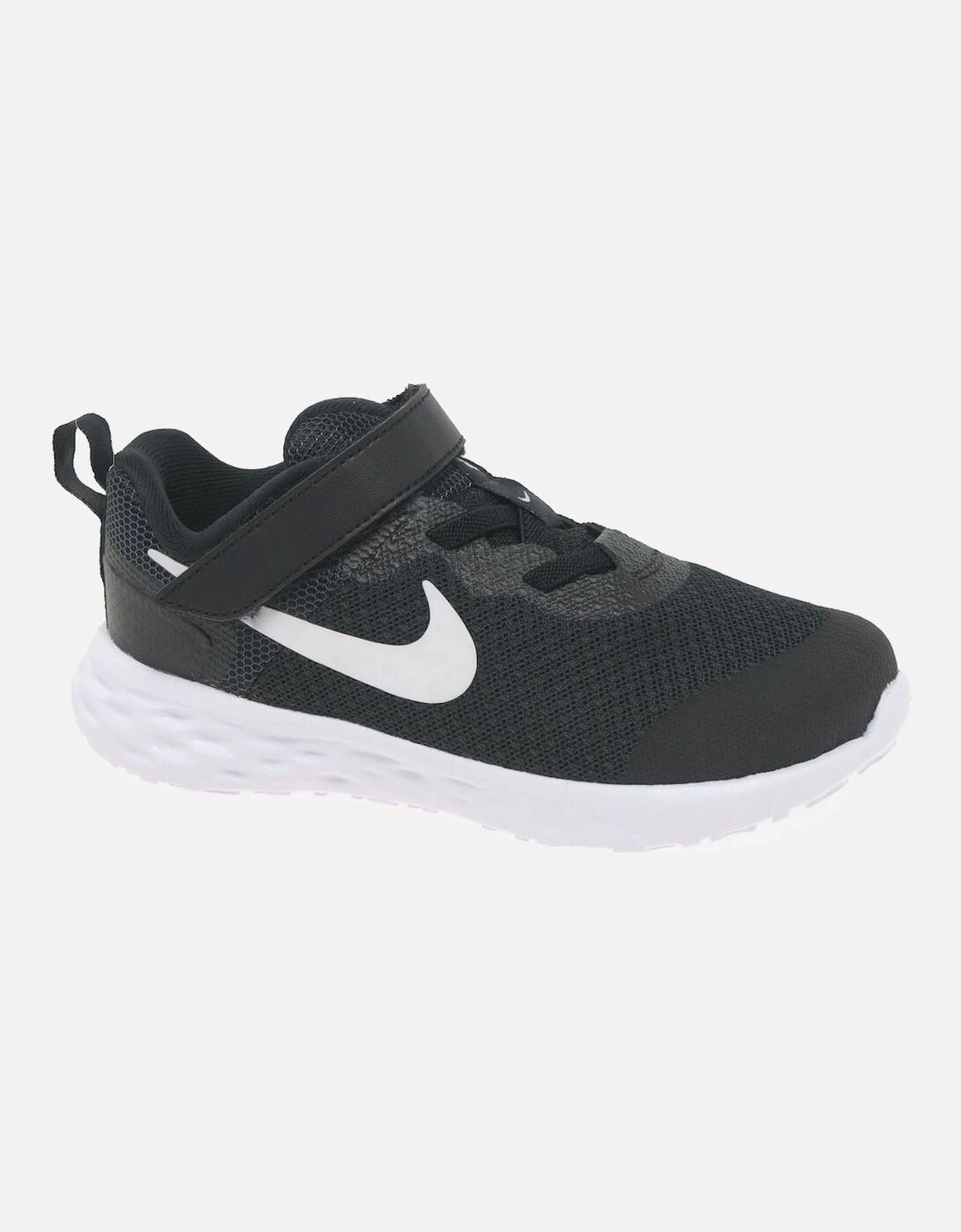 Nike Girl's Revolution 6 Kids Toddler Sports Trainers - Black - Size: 6.5