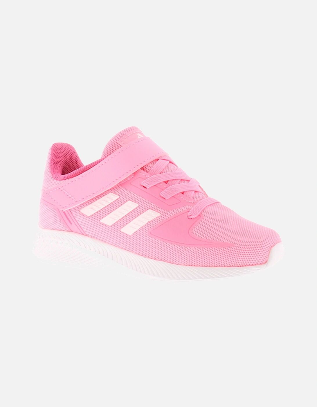 Girl's Adidas Performance Girls Trainers Running Shoes Infants Run Falcon 2 Lace Up pin - Pink - Size: 5.5