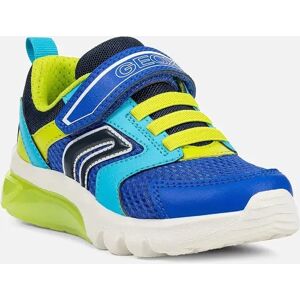 Geox Boy's J Ciberdron C Kids Trainers - Blue - Size: F (Standard)/5 (older) Geox Boy's J Ciberdron C Kids Trainers - Blue - Size: F (Standard)/5 (older)