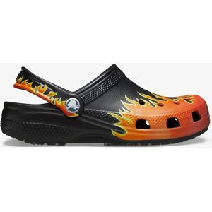 Boy's Crocs Boys Classic Flames Clog in Black - Size: EU 28 - 29 uk 11 us 11 Boy's Crocs Boys Classic Flames Clog in Black - Size: EU 28 - 29 uk 11 us 11