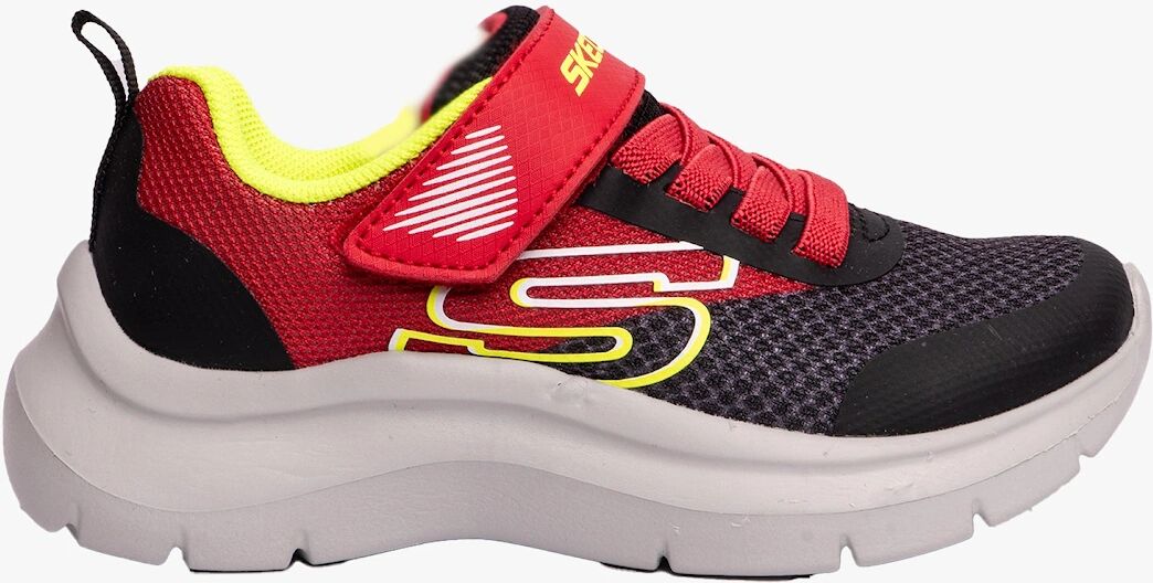 Boy's Skechers 403879L/RDBK SKECH FAST - SOLAR-SQUAD Boys Sport Red/Black - Size: UK 1.5 older kids