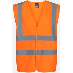 Men's Regatta Mens Hi-Vis Vest - Orange - Size: L