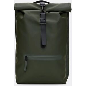 Women's Rains Unisex Rolltop Rucksack - Green - Size: ONE size