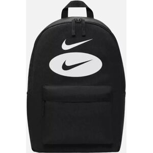 Women's Nike Heritage Double Swoosh Backpack Black - Size: 25L