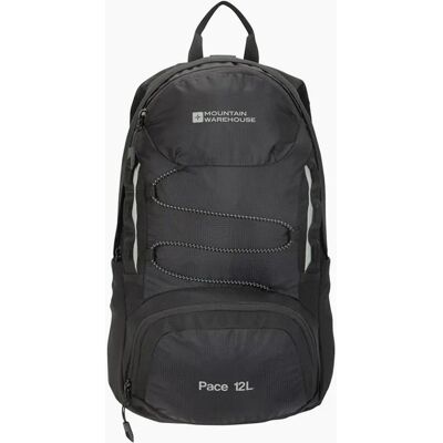 Mountain Warehouse Pace 20L Backpack - Black - Unisex Mountain Warehouse Pace 20L Backpack - Black - Unisex