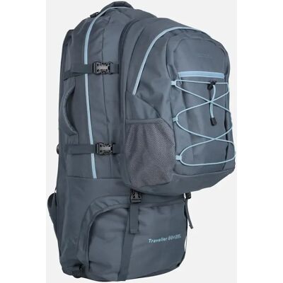 Women's Mountain Warehouse Traveller 100L Backpack - Navy - Size: ONE size Women's Mountain Warehouse Traveller 100L Backpack - Navy - Size: ONE size