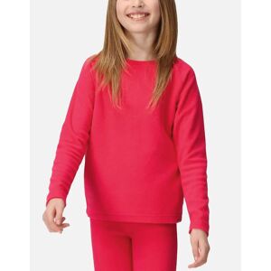 Regatta Kids Thermal Long Sleeve Crew Neck Baselayer Top - Pink - Size: 9 years/10 years