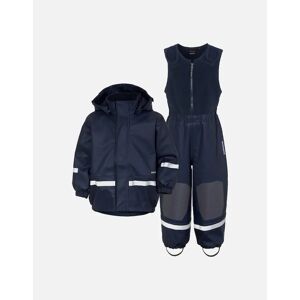 Didriksons Children's Boardman Waterproof Rain Set Navy - Size: 3 years/4 years