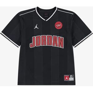 Nike Jordan Boy's Boys MJ Sports Jersey T-Shirt in Black - Size: 10 - 12 yrs