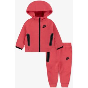 Nike Girls Tech Fleece Hooded Full Zip Tracksuit in Pink - Size: 12-18 months Nike Girls Tech Fleece Hooded Full Zip Tracksuit in Pink - Size: 12-18 months