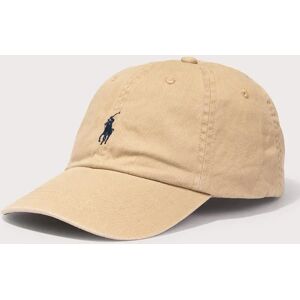 Polo Ralph Lauren Men's Cotton Chino Baseball Cap - Luxury Tan Newport Navy - Size: ONE size