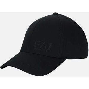 Men's EA7 Emporio Armani Core ID Baseball Cap Black/Black - Size: ONE size
