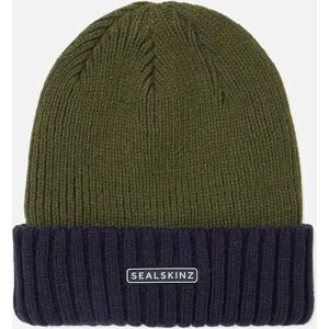 Men's Sealskinz Bacton Waterproof Cold Weather Roll Cuff Beanie - Tan - Size: S/M Men's Sealskinz Bacton Waterproof Cold Weather Roll Cuff Beanie - Tan - Size: S/M