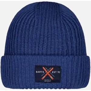 Men's Barts Mens Luuke Cuffed Knitted Fleece Lined Beanie - Blue - Size: ONE size Men's Barts Mens Luuke Cuffed Knitted Fleece Lined Beanie - Blue - Size: ONE size
