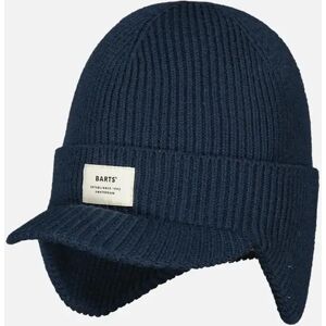 Men's Barts Mens Coedy Knitted Beanie Hat with Earflaps - Navy - Size: ONE size Men's Barts Mens Coedy Knitted Beanie Hat with Earflaps - Navy - Size: ONE size